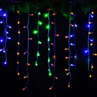  LED svetelný záves  5 m, girlanda, IP20, 224xLED, RGB viacfarebné